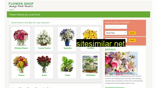 flowershopflorists.com alternative sites