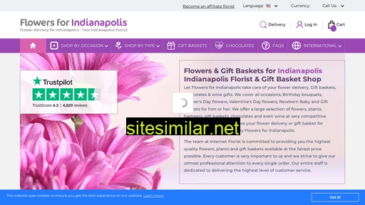flowers4indianapolis.com alternative sites