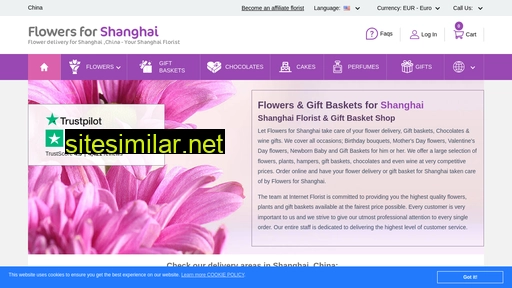 Flowers4shanghai similar sites