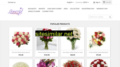 flowerstodubai.com alternative sites