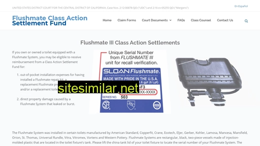 Flushmateclaims similar sites