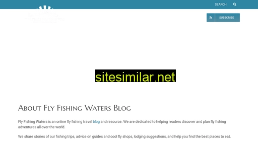 flyfishingwaters.com alternative sites