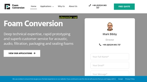 foamconversion.com alternative sites