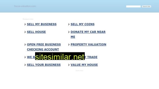 Focus-valuation similar sites