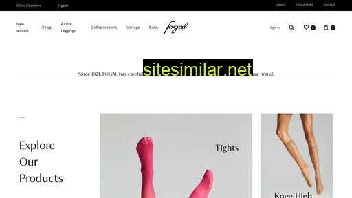 fogal.com alternative sites