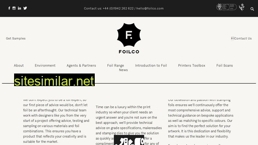 foilco.com alternative sites