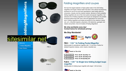 foldingmagnifier.com alternative sites