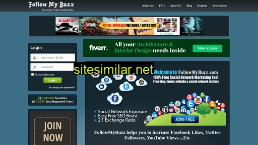 followmybuzz.com alternative sites
