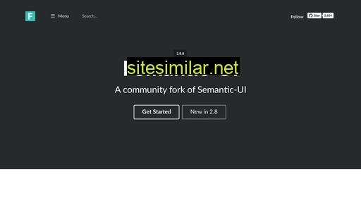 fomantic-ui.com alternative sites