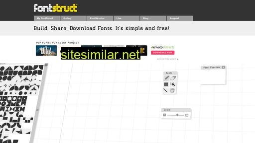 Fontstruct similar sites