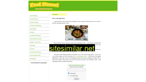 foodmanual.com alternative sites