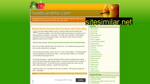 foodtvandme.com alternative sites