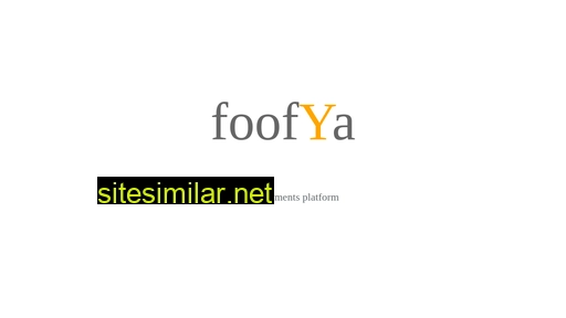 Foofya similar sites