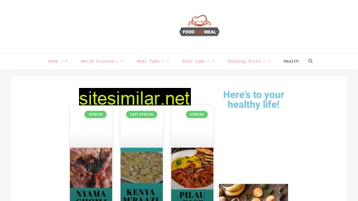 foodandmeal.com alternative sites