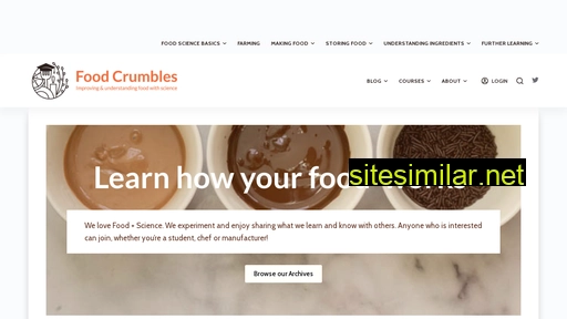 foodcrumbles.com alternative sites