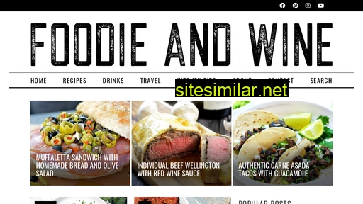 foodieandwine.com alternative sites