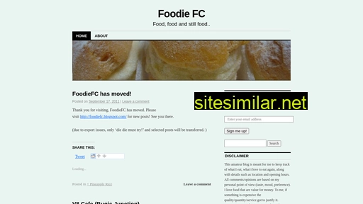 foodiefc.wordpress.com alternative sites