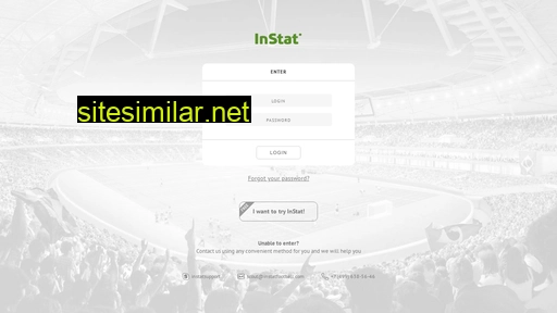 football.instatscout.com alternative sites