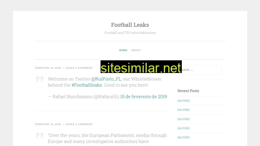 footballleaks2015.wordpress.com alternative sites