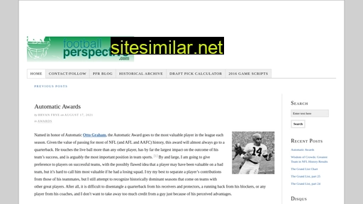 footballperspective.com alternative sites