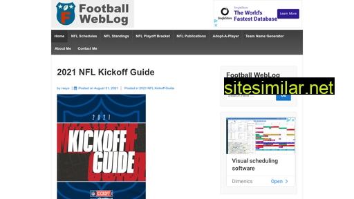 footballweblog.com alternative sites