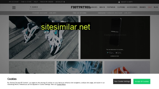 footpatrol.com alternative sites