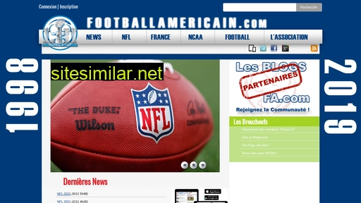 Footballamericain similar sites