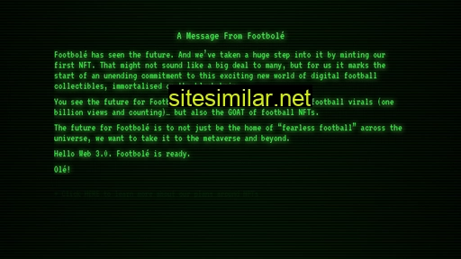 footbole.com alternative sites