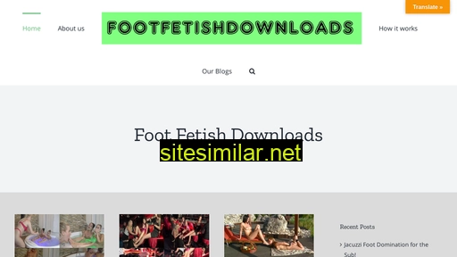 footfetishdownload.com alternative sites