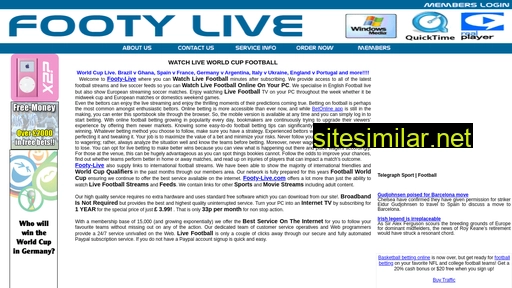footy-live.com alternative sites