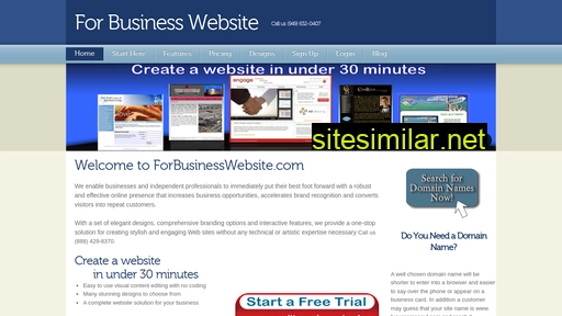 forbusinesswebsite.com alternative sites