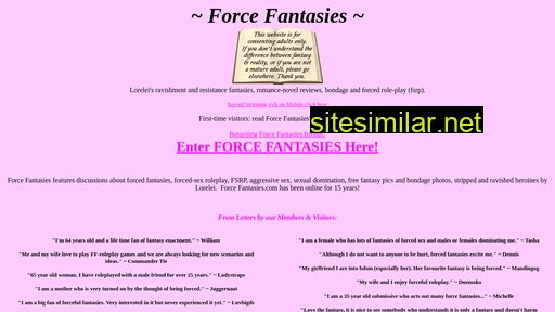 forcefantasies.com alternative sites