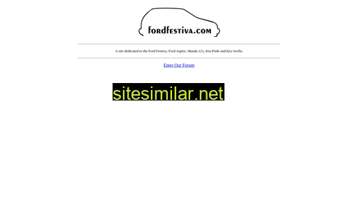 fordfestiva.com alternative sites
