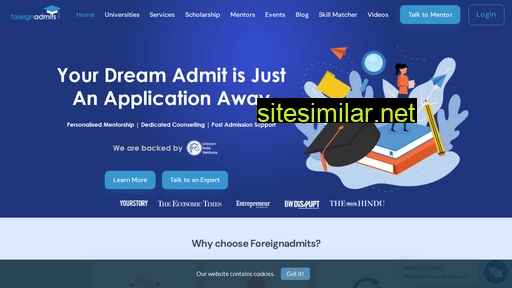 foreignadmits.com alternative sites