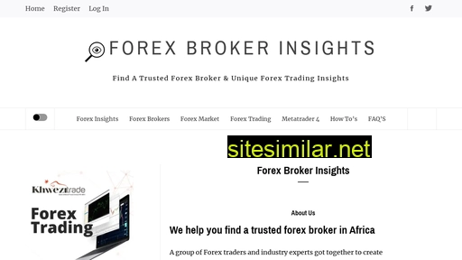 forexbrokerinsights.com alternative sites