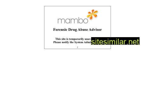 Forensic-drug-abuse-advisor similar sites