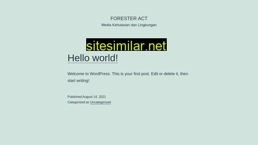 foresteract.com alternative sites