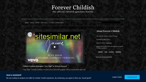 foreverchildish.com alternative sites