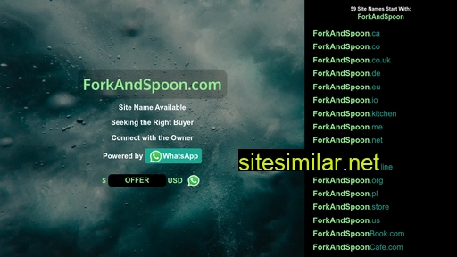 forkandspoon.com alternative sites