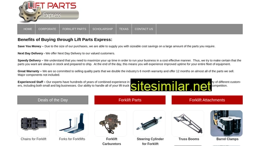 Forkliftpartstexas similar sites