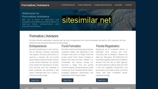 Formativeadvisors similar sites