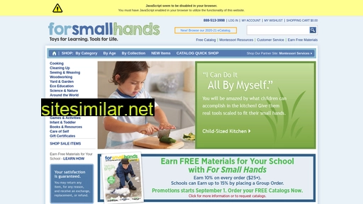 forsmallhands.com alternative sites