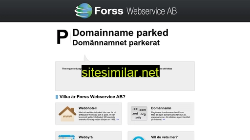 forssinvest.com alternative sites