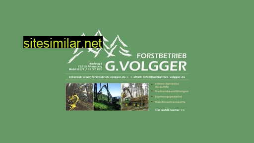 forstbetrieb-volgger.com alternative sites