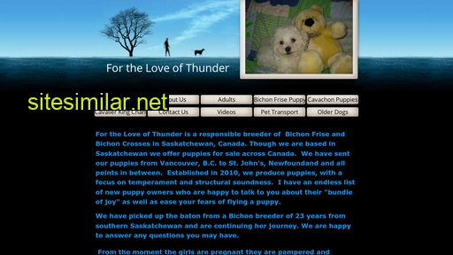 fortheloveofthunder.com alternative sites