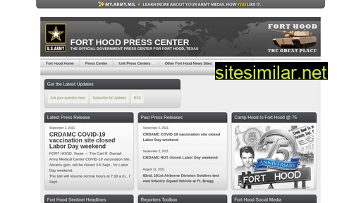 forthoodpresscenter.com alternative sites