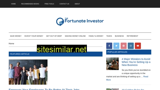 fortunateinvestor.com alternative sites