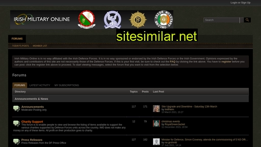forum.irishmilitaryonline.com alternative sites