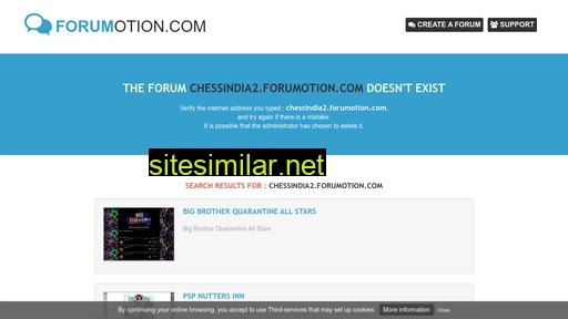 forumotion.com alternative sites