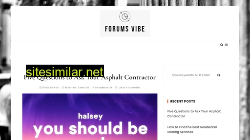 forumsvibe.com alternative sites